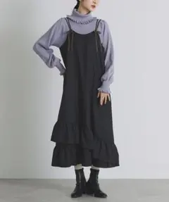 オシャレウォーカー ジャンパースカート キャミワンピース リボン