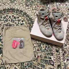 Travis Scott Nike Air Jordan 6 ベージュ 人気商品