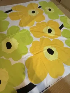 Marimekko Unikko タオルハンカチ イエロー - メルカリ