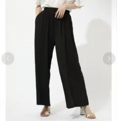 AZUL BY MOUSSY￤リラックスワイドパンツ 黒