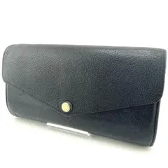 ルイヴィトン アンプラント サラ 長財布 ノワール M61182