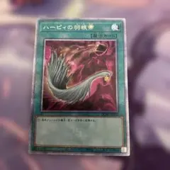 遊戯王1枚　ハーピィの羽根帚　25thシークレット　クオシク