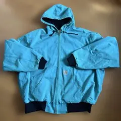Carhartt ターコイズ アクティブジャケット　90s