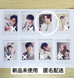 【新品未使用】ラウールSnow Manオレンジkiss チェキ風カード 匿名配送