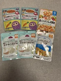 ベビーフード 6点セット キューピー 和光堂 トップバリュ