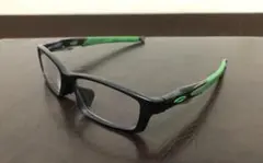 【中古】OAKLEY /メガネフレーム クロスリンク　おまけ付