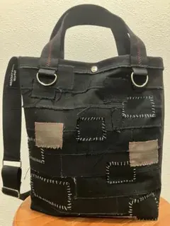 TV様専用GlyPhS punk rock クラストパッチワーク トート バッグ