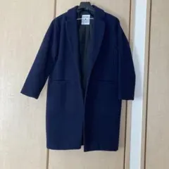 niko and... コート　ネイビー　チェスターコート