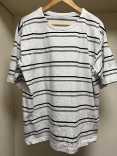 【サイズXL】BEAUTY&YOUTH ストライプ Tシャツ 半袖