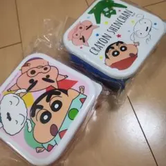 クレヨンしんちゃん　キャラクターランチボックス3Pセット×2