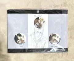 進撃の巨人　缶バッジ＆ポートレートセット animatecafe