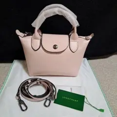 レザー プリアージュ ネオ 2way バッグ XS LONGCHAMP