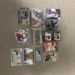 ハイキュー!! ステッカー、シール、キーホルダーセット