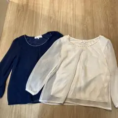 ROPÉ PICNIC 長袖ブラウス 2点セット