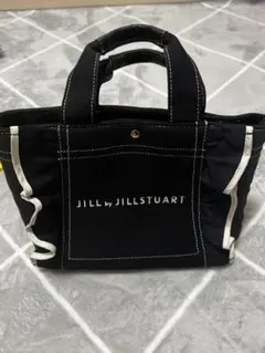 JILL by JILLSTUART フリルトートバッグ ブラック