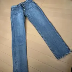 美品　しまむら　ジーンズ　丈自由自在