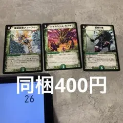 デュエルマスターズ 自然文明カード4枚セット - メルカリ