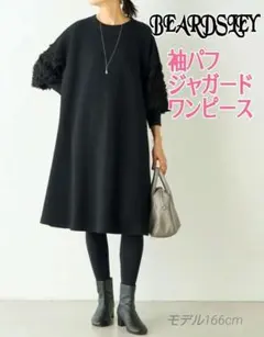 ビアズリー 異素材 後ケープ ワンピース美品 ビアズリー 異素材 後ケープ ワンピース美品 AS KNOW AS PINKY