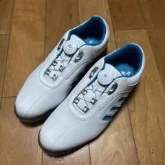adidas ゴルフシューズ ホワイト/ブルー