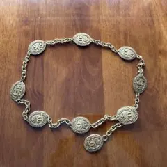 【美品】【レア】CHANEL シャネルゴールドチェーンベルト ヴィンテージのサムネイル