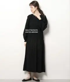 美品✨UNITED ARROWS BEAUTY&YOUTH ブラック　ワンピース