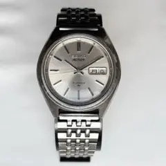 SEIKO 5 ACTUS 自動巻き腕時計 21ジュエル デイデイト ブラック - メルカリ