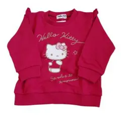 タグ付き☆キティちゃんの薄手トレーナー(90)