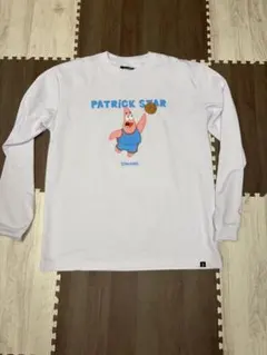 SPALDING Patrick Star 長袖Tシャツ ホワイトのサムネイル