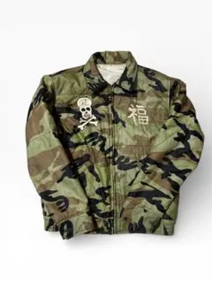 80年代Vintage souvenir jacketコリアンジャケット