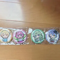 プロセカ 缶バッジ BluRay特典 ワンダーランズ×ショウタイム 4点セット