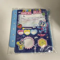 ANGEL BLUE エンジェルブルー プロフィール帳風 ポーチ ガチャポン