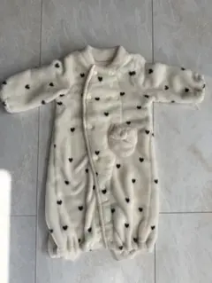 ハート模様ロンパース 50-70cm