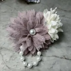 コサージュ 卒園式　卒業式　入園式入学式 結婚式 発表会76