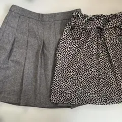 2枚セット ZARA スカート 9 (134cm)