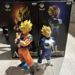 一番くじ ドラゴンボールメモリーズ A賞 孫悟空 B賞 ベジータ