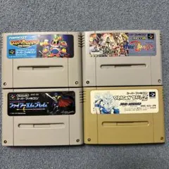 スーパーファミコン ゲームソフト 4本セット