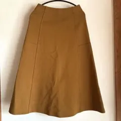 UNIQLO U ジャージーフレアスカート ブラウン [サイズS]のサムネイル