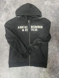 Abercrombie & Fitch ブラックパーカー S