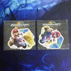 非売品Nintendo Mario Kart World ステッカー 2枚セット