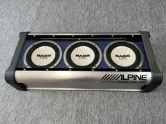 ALPINE SWE-1890 パワードサブウーファー 本体6/16まで送料込みのサムネイル