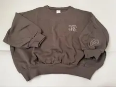 【新品タグ付】Akari × choco コラボ トレーナー ブラウン 80