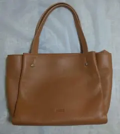 週末セール美品バルコスブラウンレザートートバッグ