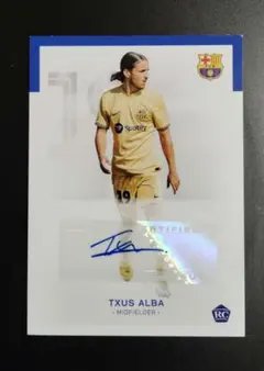 topps トゥクス・アルバ 直筆サイン auto FC BARCELONA