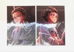鬼滅の刃 入場特典 恋雪 狛治イラストボード2枚セット！