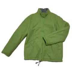 グリーン フリースジャケット Lサイズ Y2K パタゴニア風 イタリア製