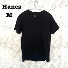Hanes ヘインズ　メンズ　半袖Tシャツ　Vネック　 Mサイズ
