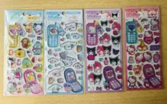 【正規品】平成はっぴーふぉんサンリオ4種セット
