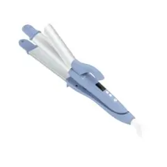 サロニア 2WAY ストレート カール ヘアアイロン 32mm サックスブルー