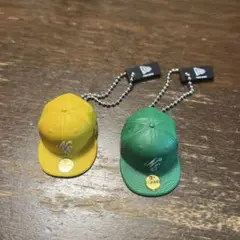 New Era ミニキャップキーホルダー 2個セット