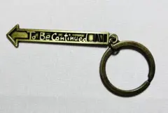 To Be Continued ジョジョ キーホルダー JOJOストラップ　新品